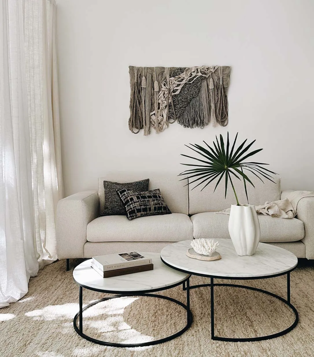Barcelona Sofa / NZ MADE / 3 Seater / Fabric-Tweedy