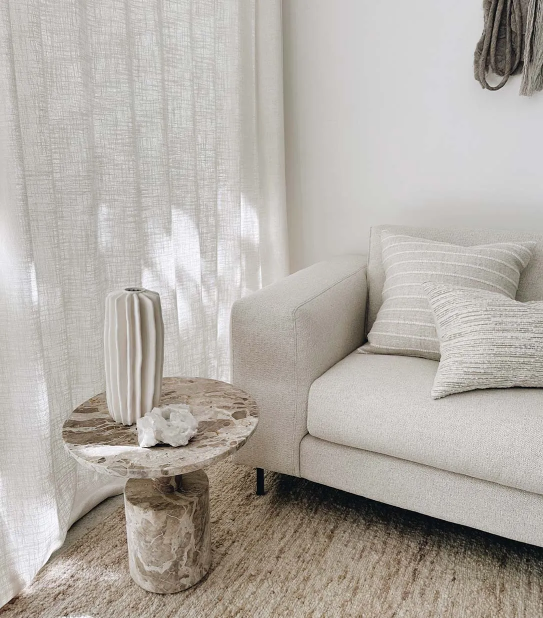 Barcelona Sofa / NZ MADE / 3 Seater / Fabric-Tweedy