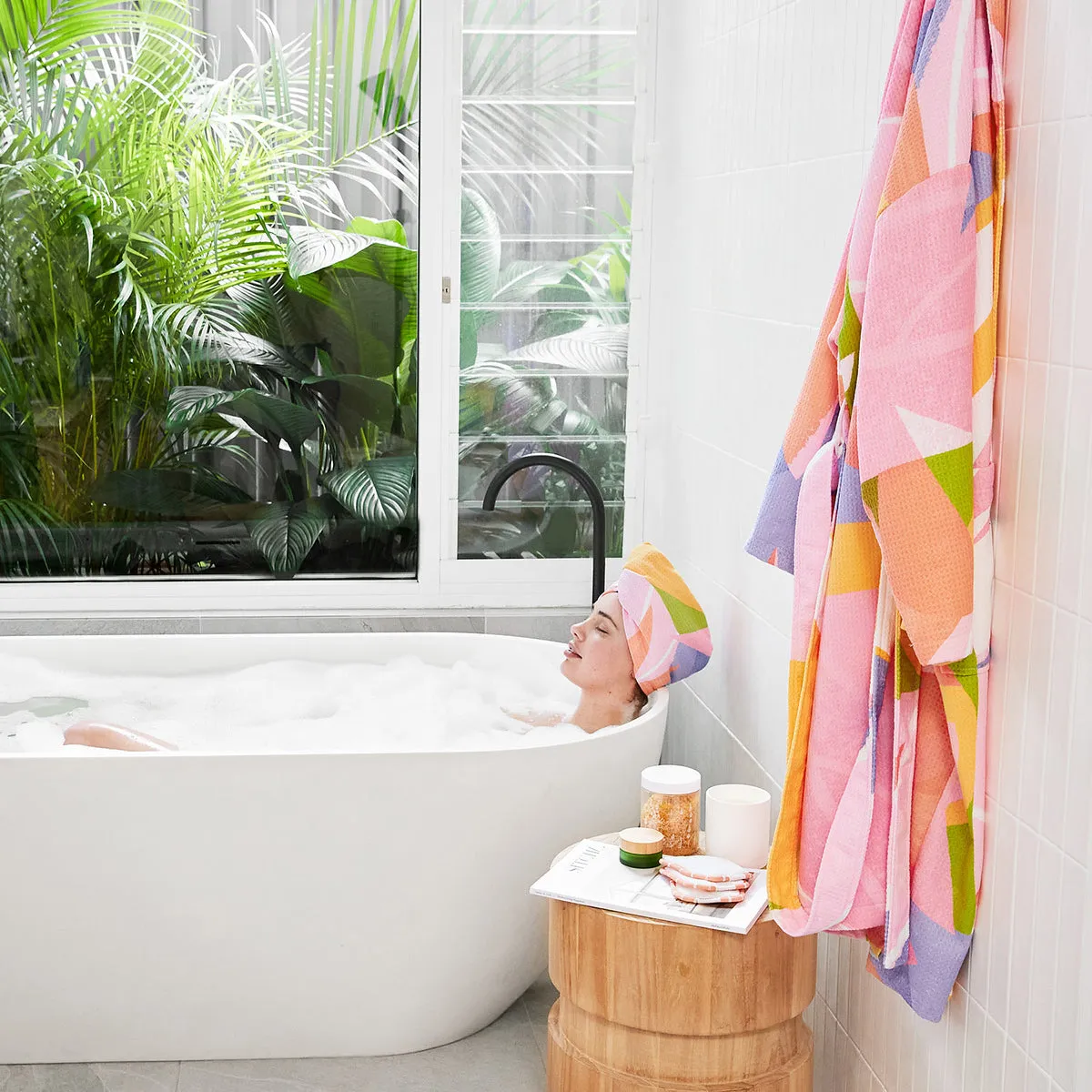 Bath Robe - Waffle Material