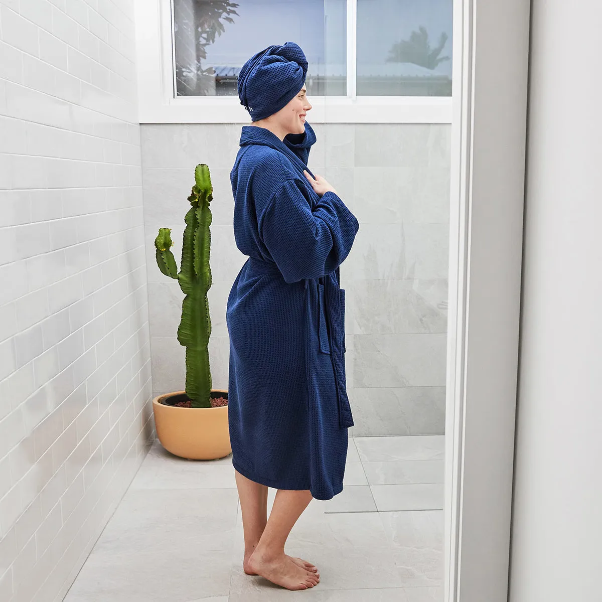 Bath Robe - Waffle Material