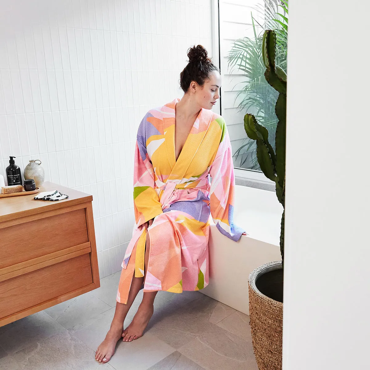 Bath Robe - Waffle Material