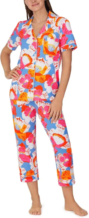 Bedhead PJs womens Short Sleeve Cropped Pj Set