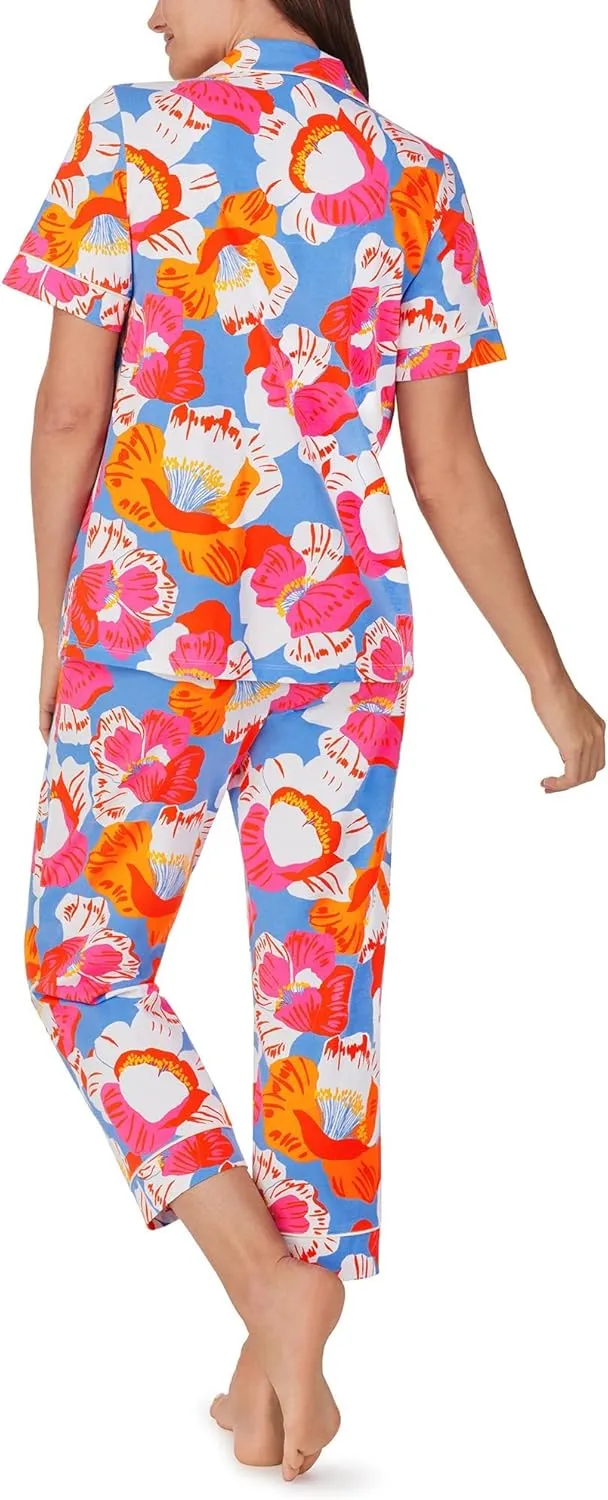 Bedhead PJs womens Short Sleeve Cropped Pj Set