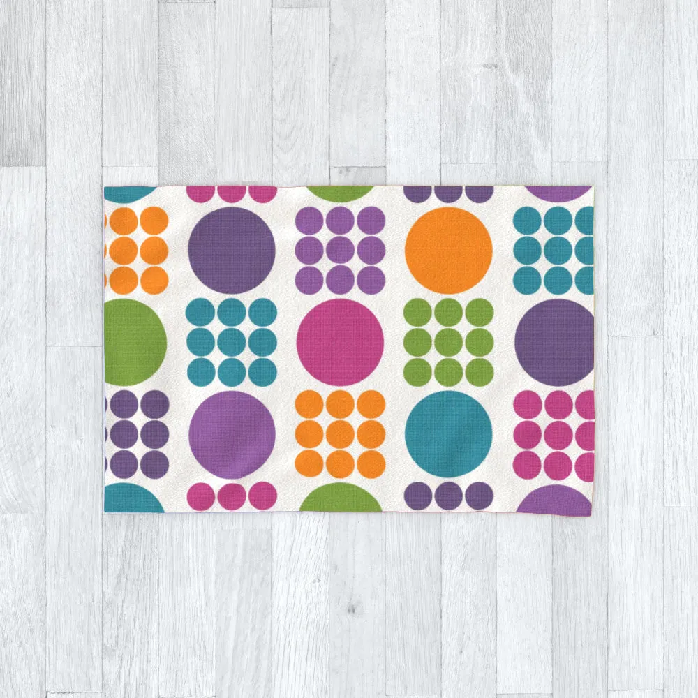 Blanket Throws - Textured Circles