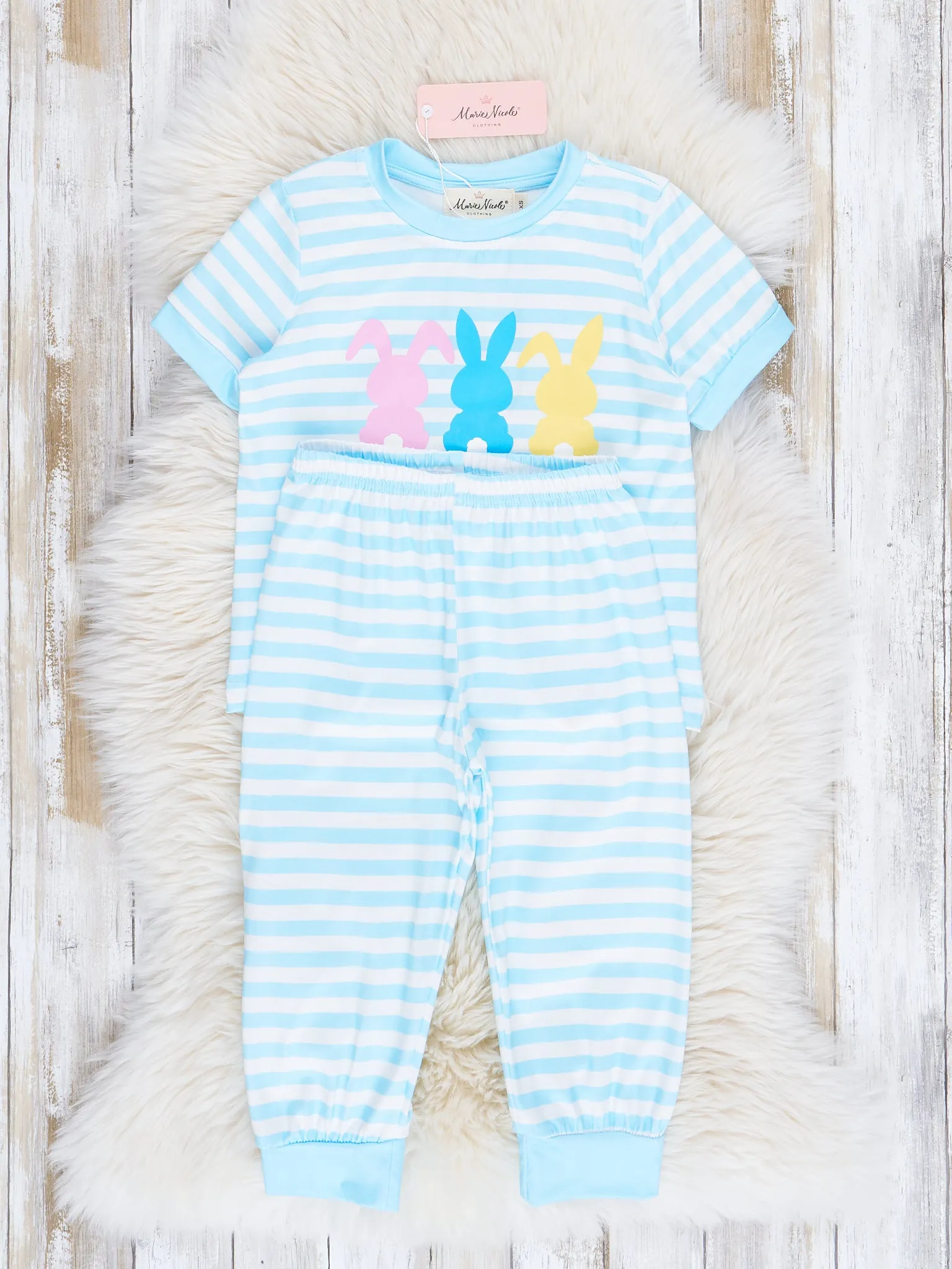 Blue Cottontail Pajamas