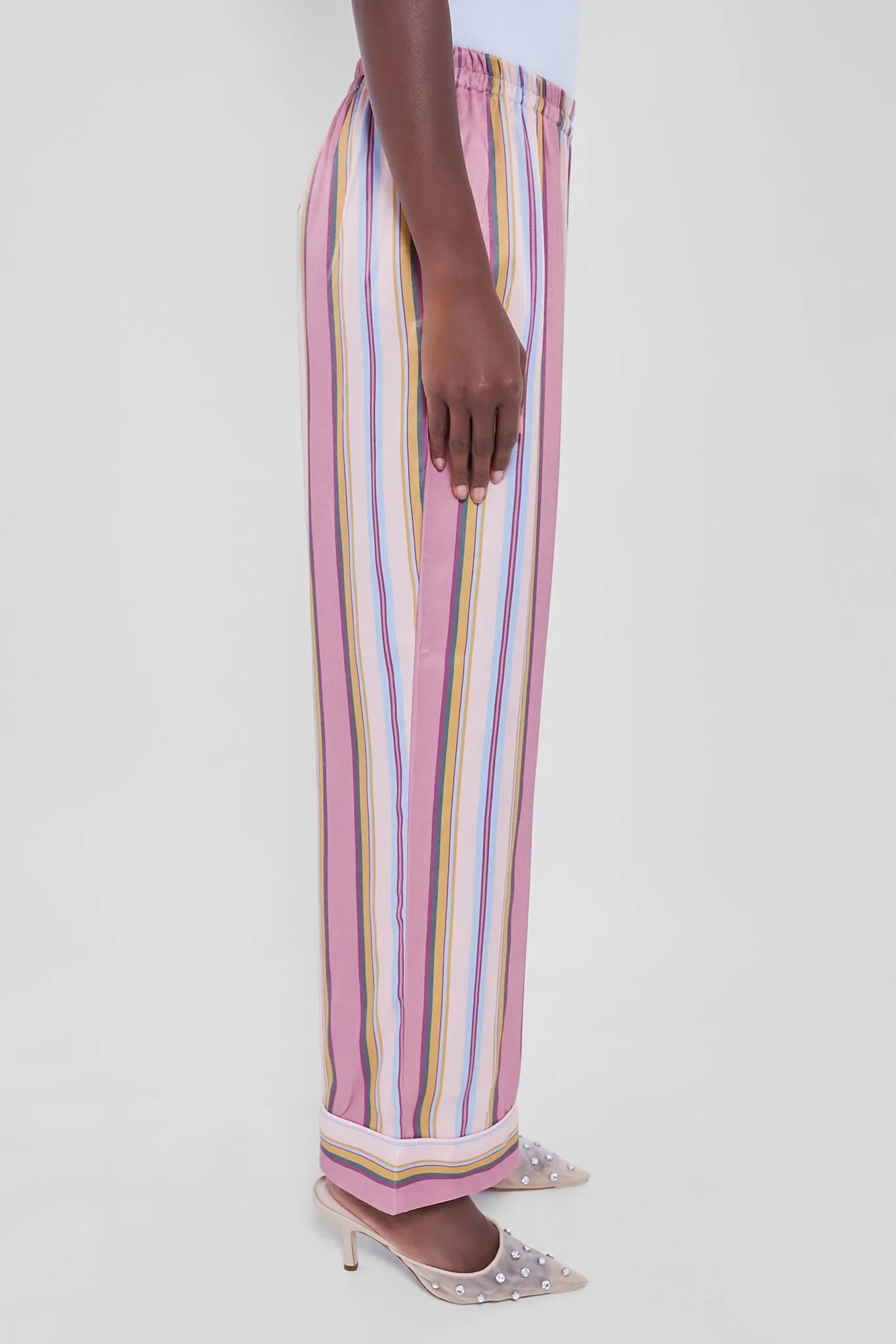Blush Stripes Pants