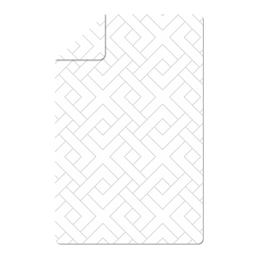 Bobums Waffle Weave Quick Dry & Compact Microfibre Towel - Weave - White