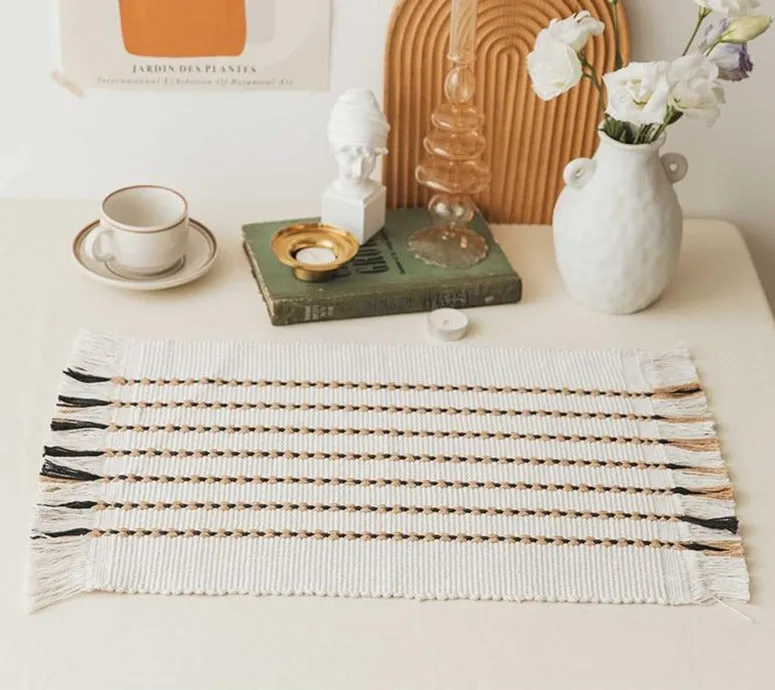 Boho Tassel Table Mat