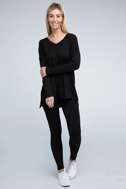 Brushed DTY Microfiber Loungewear Set - online exclusive