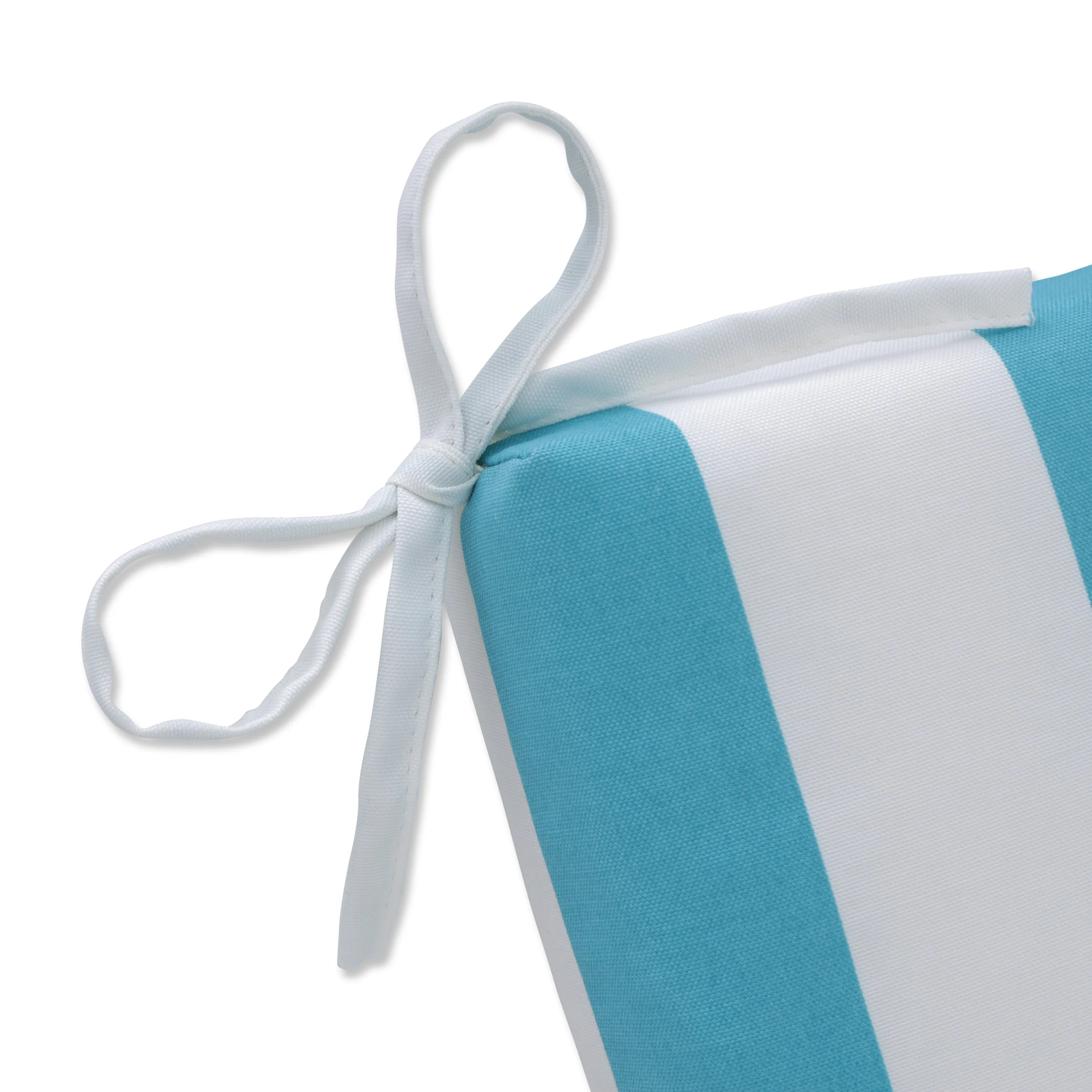 Cabana Stripe Turquoise Chaise Lounge Cushion 80X23X3