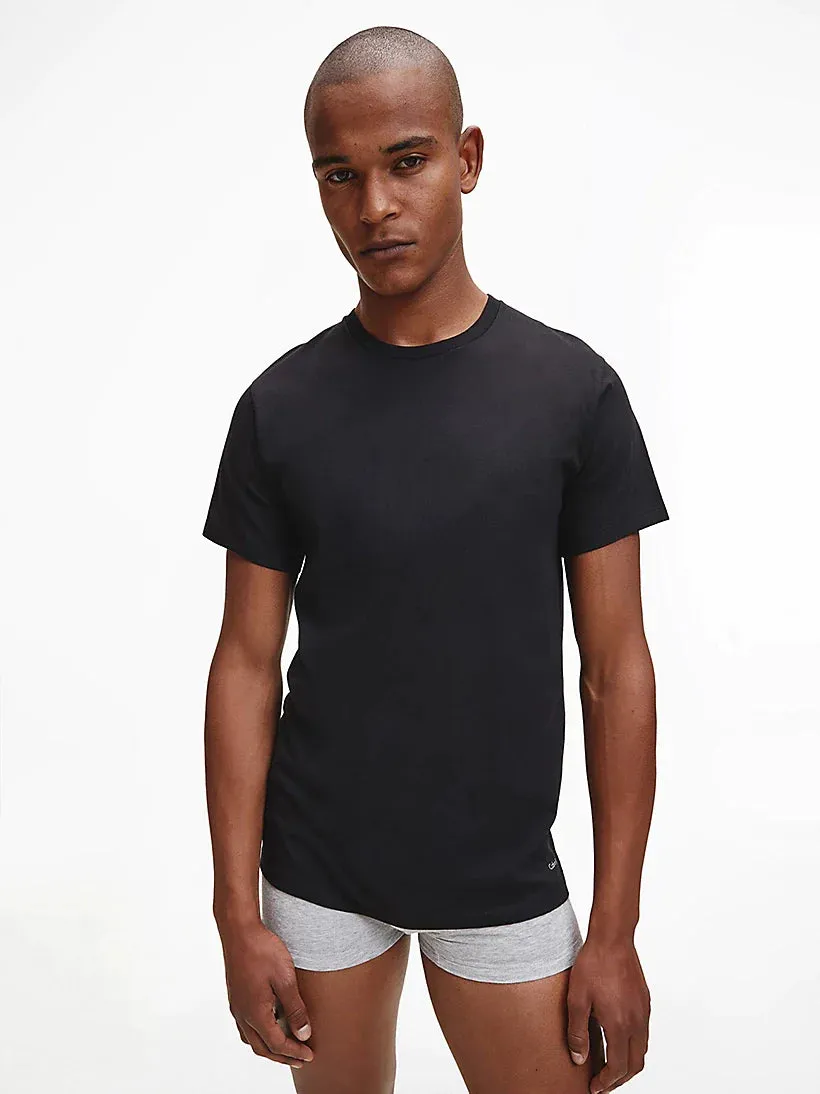 Calvin Klein Men's 3 Pack Crew Neck T-Shirt