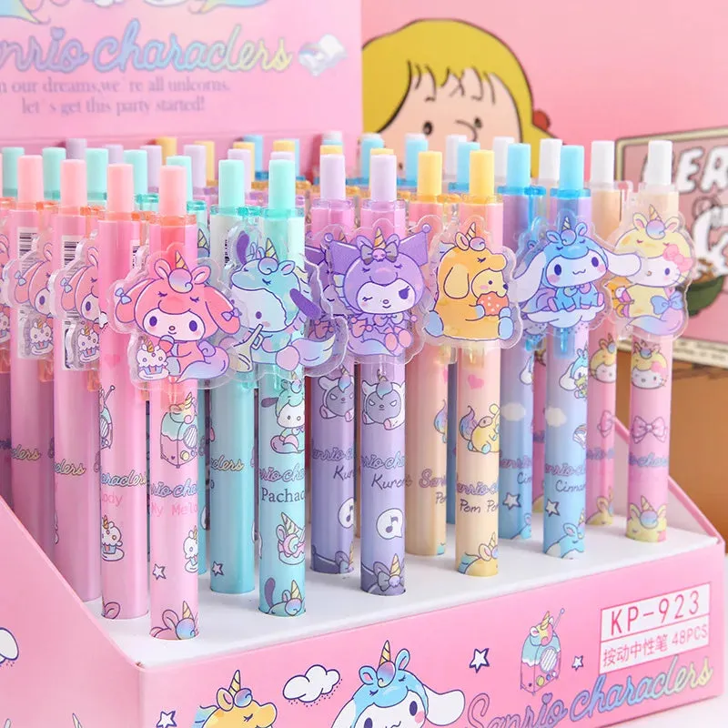 Cartoon Figure Press Patch Pens KI413