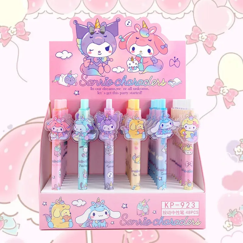 Cartoon Figure Press Patch Pens KI413