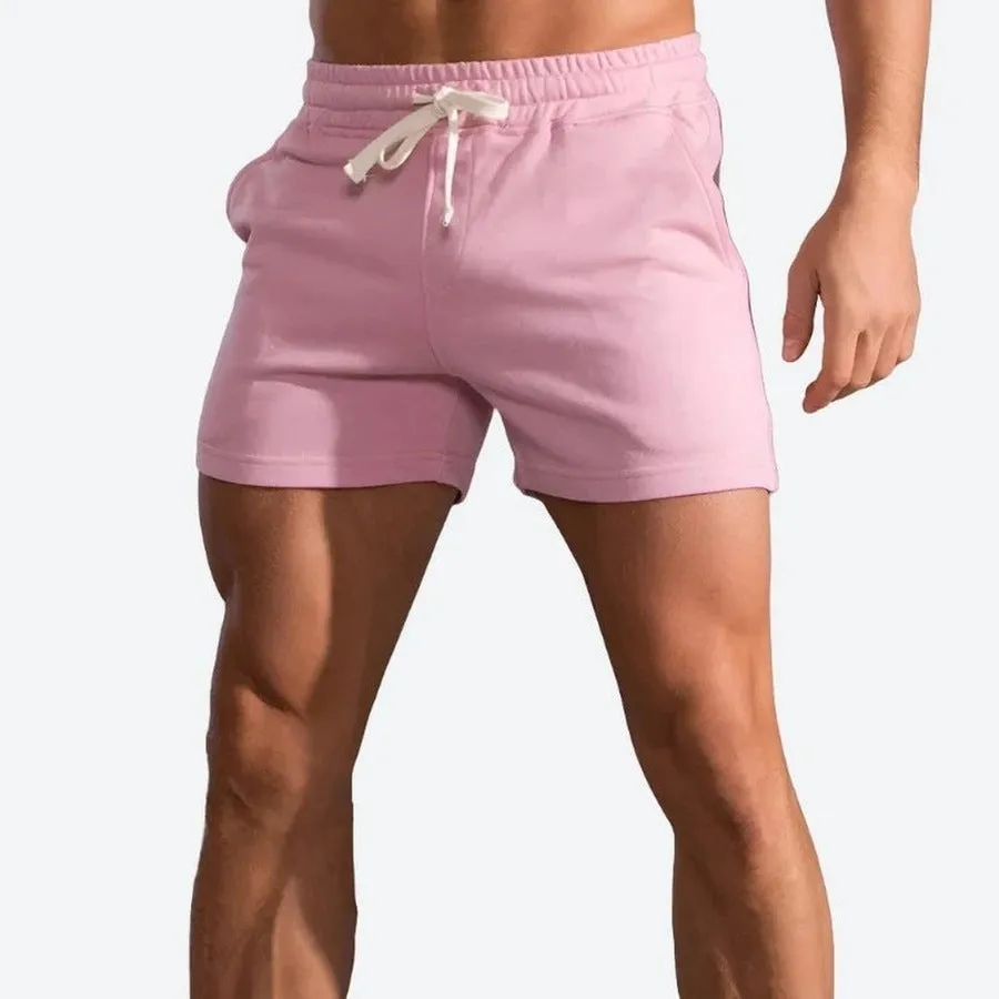 Casual Lightweight Drawstring Lounge Shorts