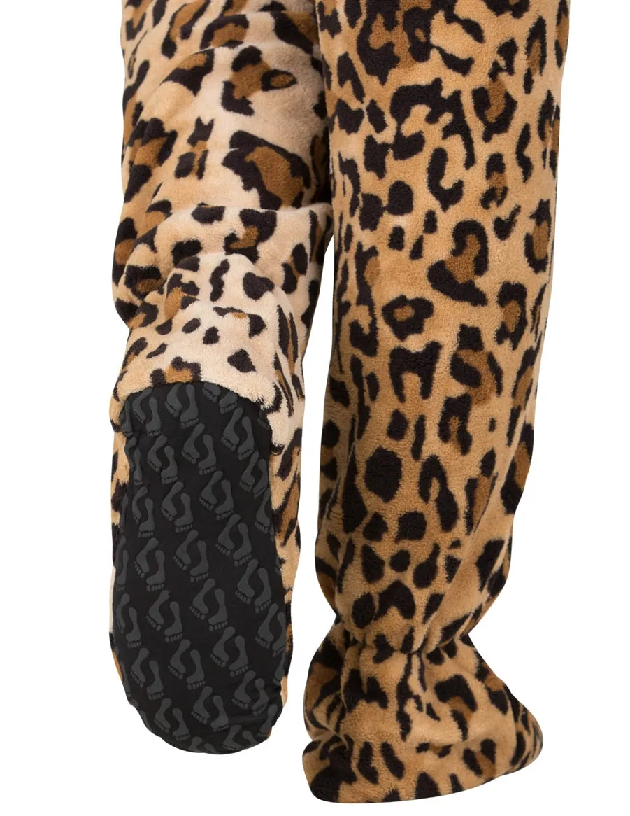 Cheetah Spots Adult Hoodie Chenille Onesie