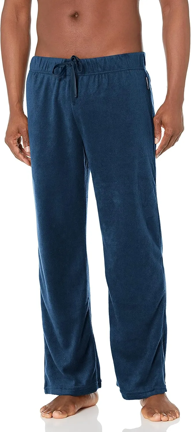 Cherokee Men's Polyester Plush Pajama Pants Soft Sleepwear