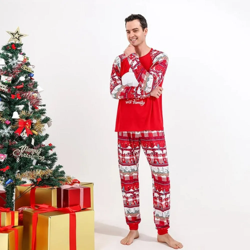 Christmas Bear Family Matching Pajamas