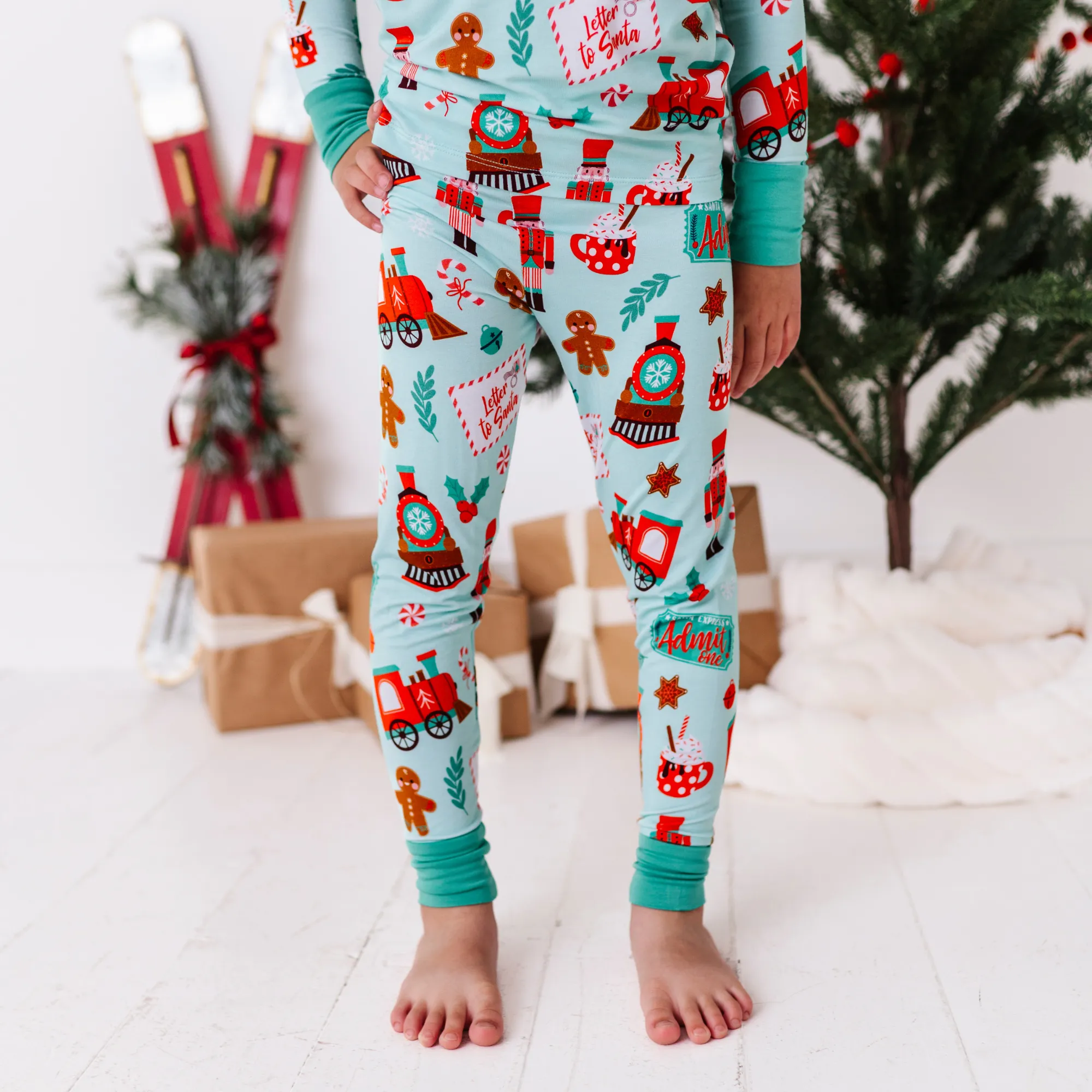 Christmas Express Kids Pajamas