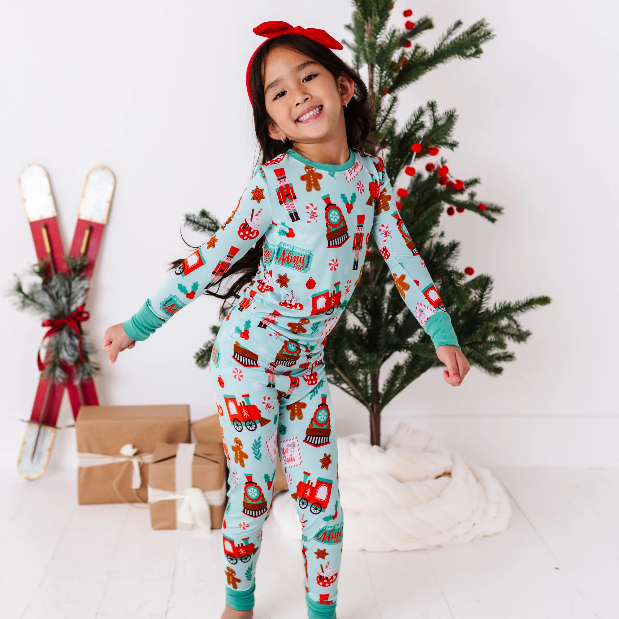 Christmas Express Kids Pajamas