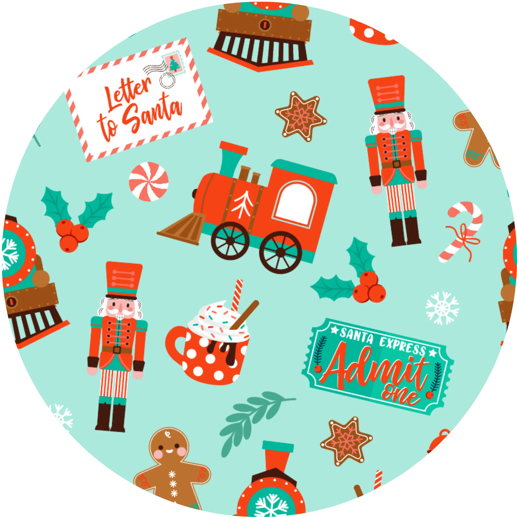 Christmas Express Kids Pajamas