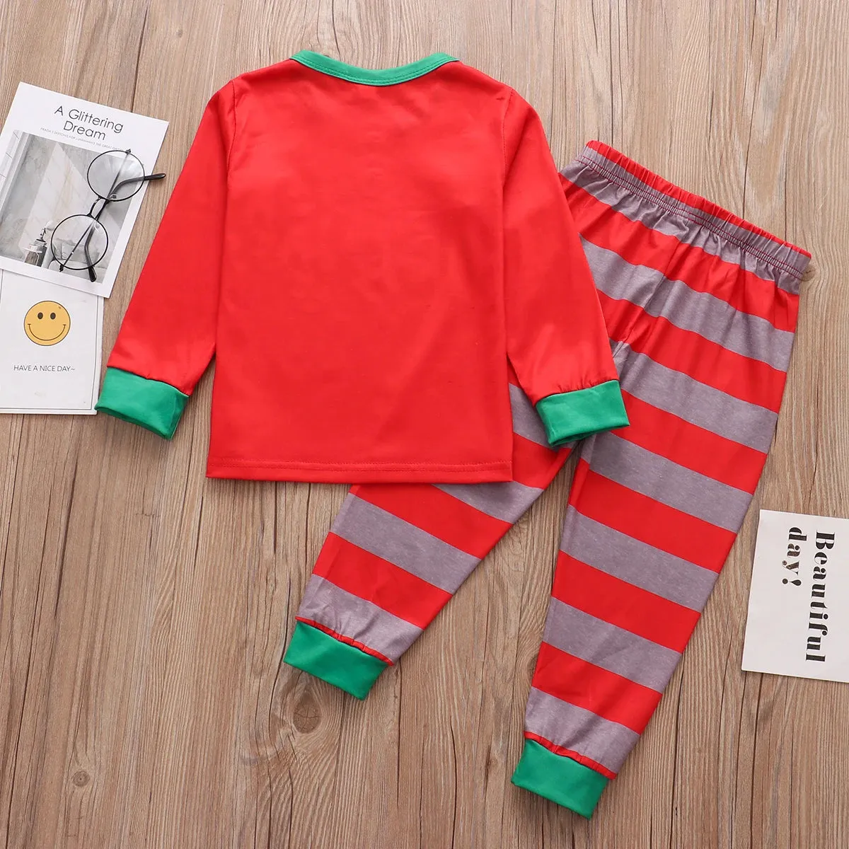 Christmas Family Matching Pajamas Sets - Deer Design