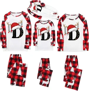 Christmas Pajamas for Family 2024 Holiday Christmas Pjs for Family Xmas Pajamas Matching Sets for Couples Sleepwear