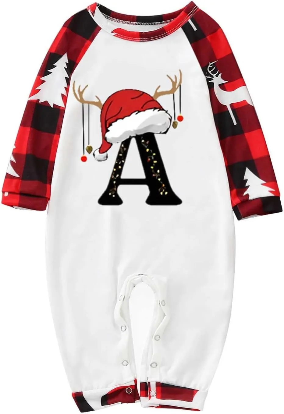 Christmas Pajamas for Family 2024 Holiday Christmas Pjs for Family Xmas Pajamas Matching Sets for Couples Sleepwear