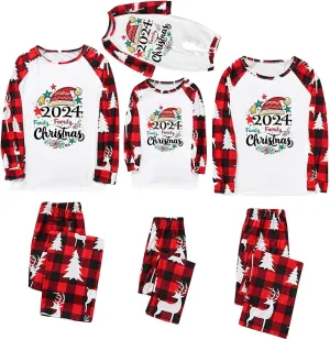 Christmas Pajamas for Family Holiday Christmas Pjs for Family Christmas Pajamas Matching Sets for Couples Sleepwear