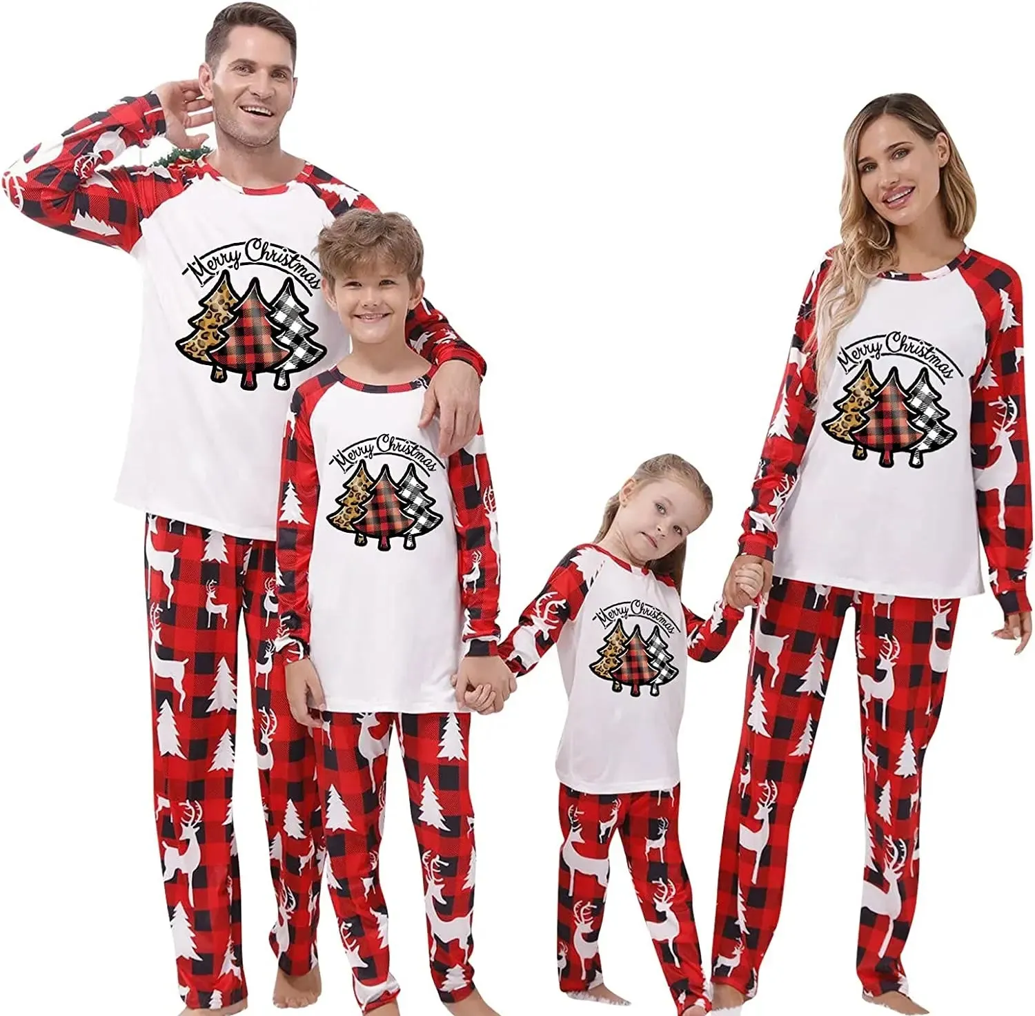 Christmas Pajamas for Family Matching Pjs Set