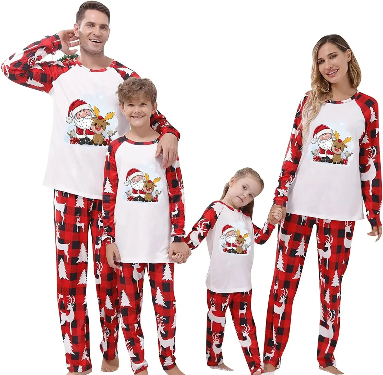Christmas Pajamas for Family Matching Pjs Set