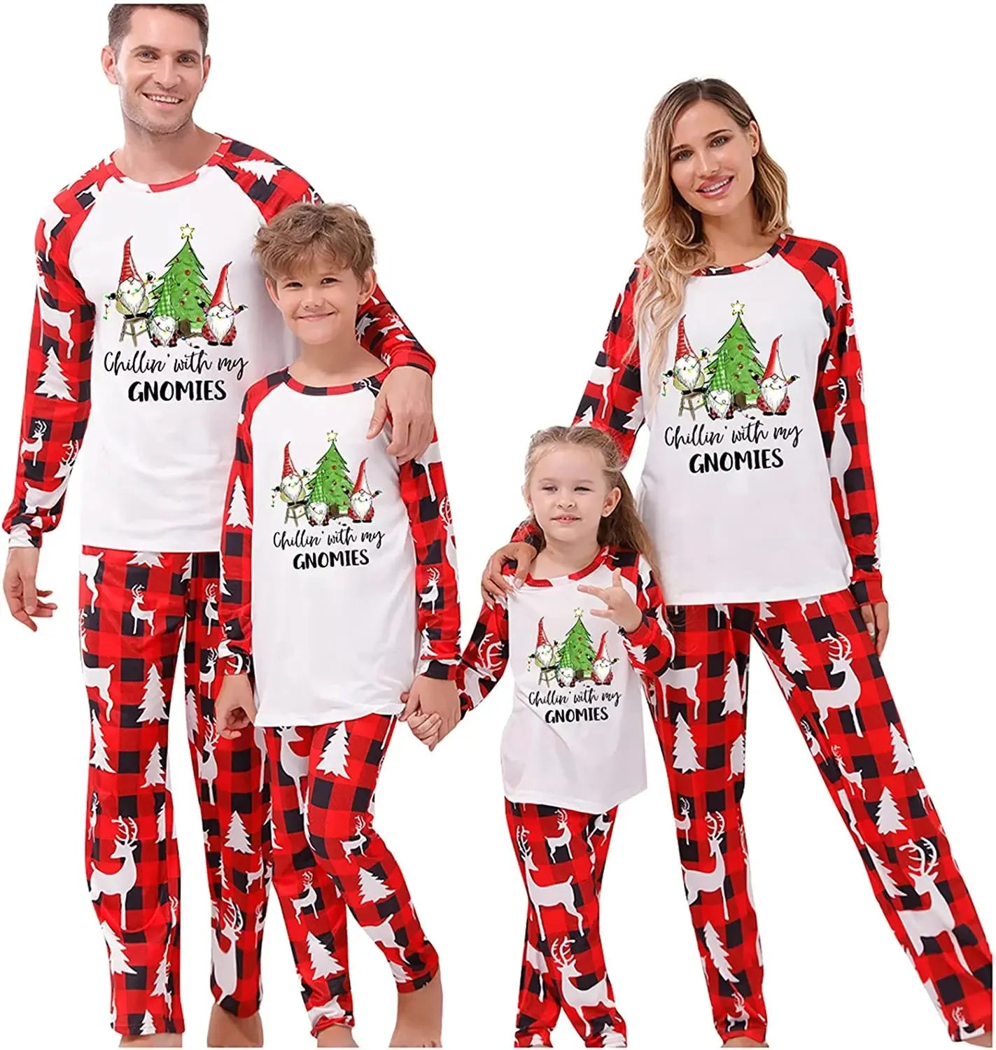 Christmas Pajamas for Family Matching Pjs Set