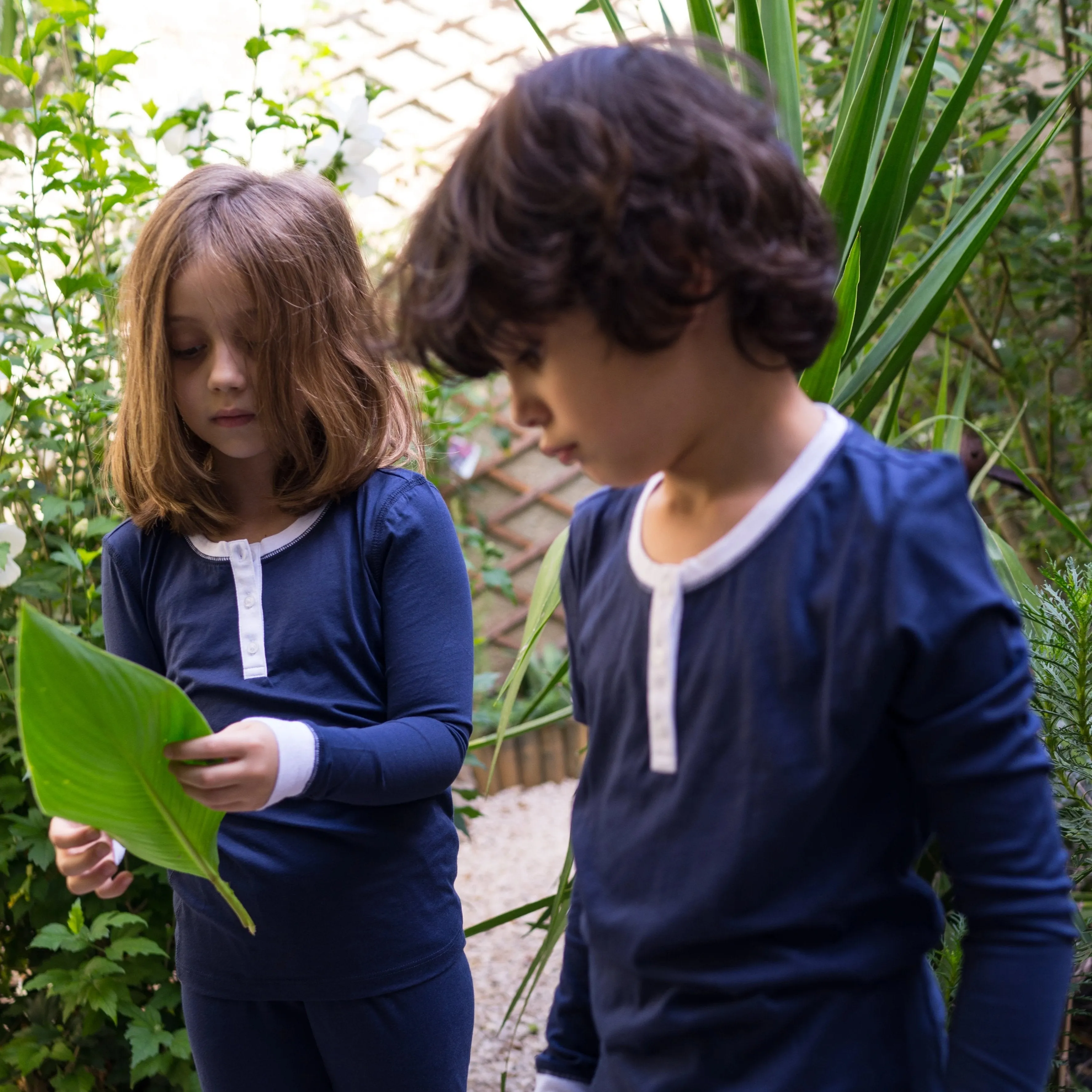 Classic Navy Blue (Organic) Pajamas