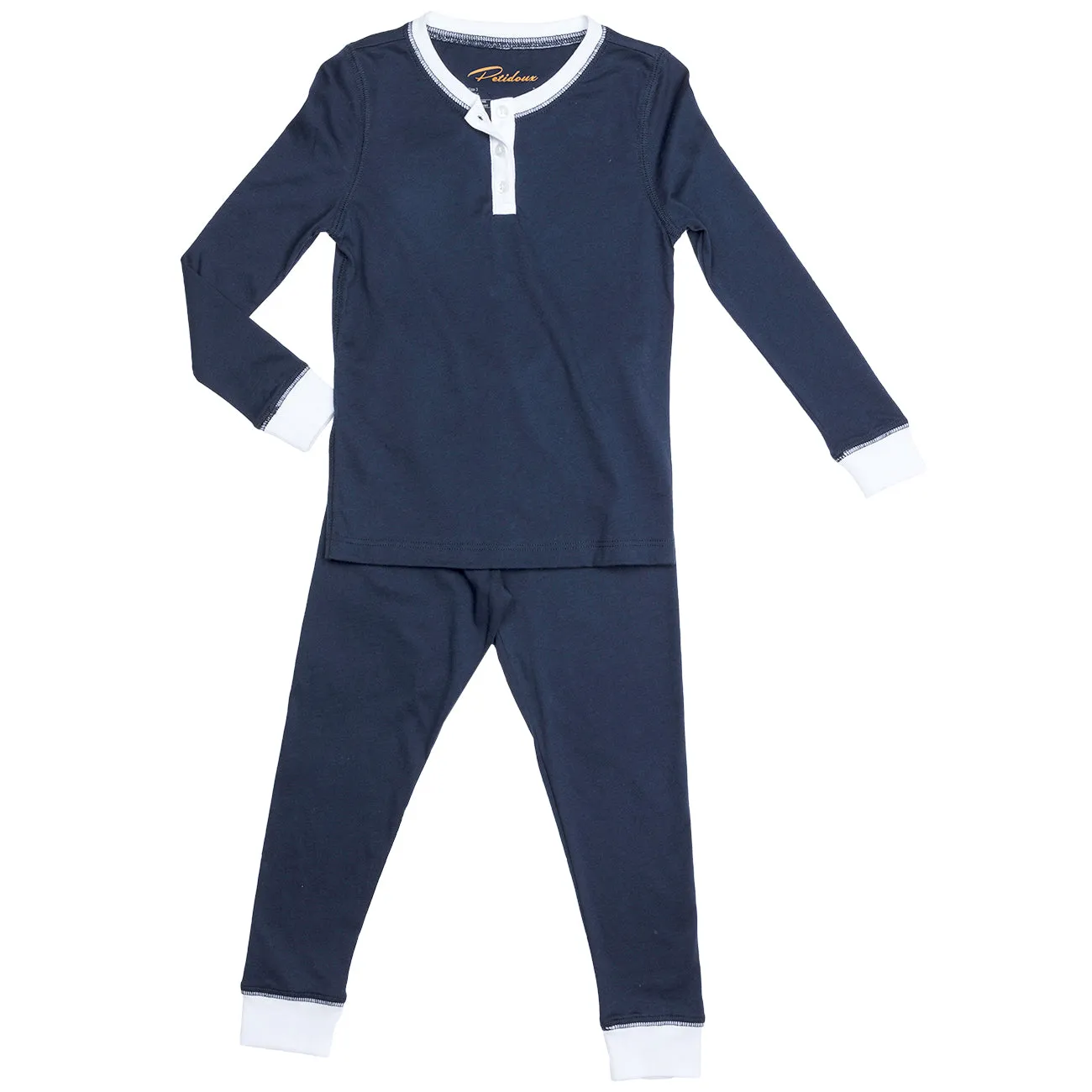 Classic Navy Blue (Organic) Pajamas