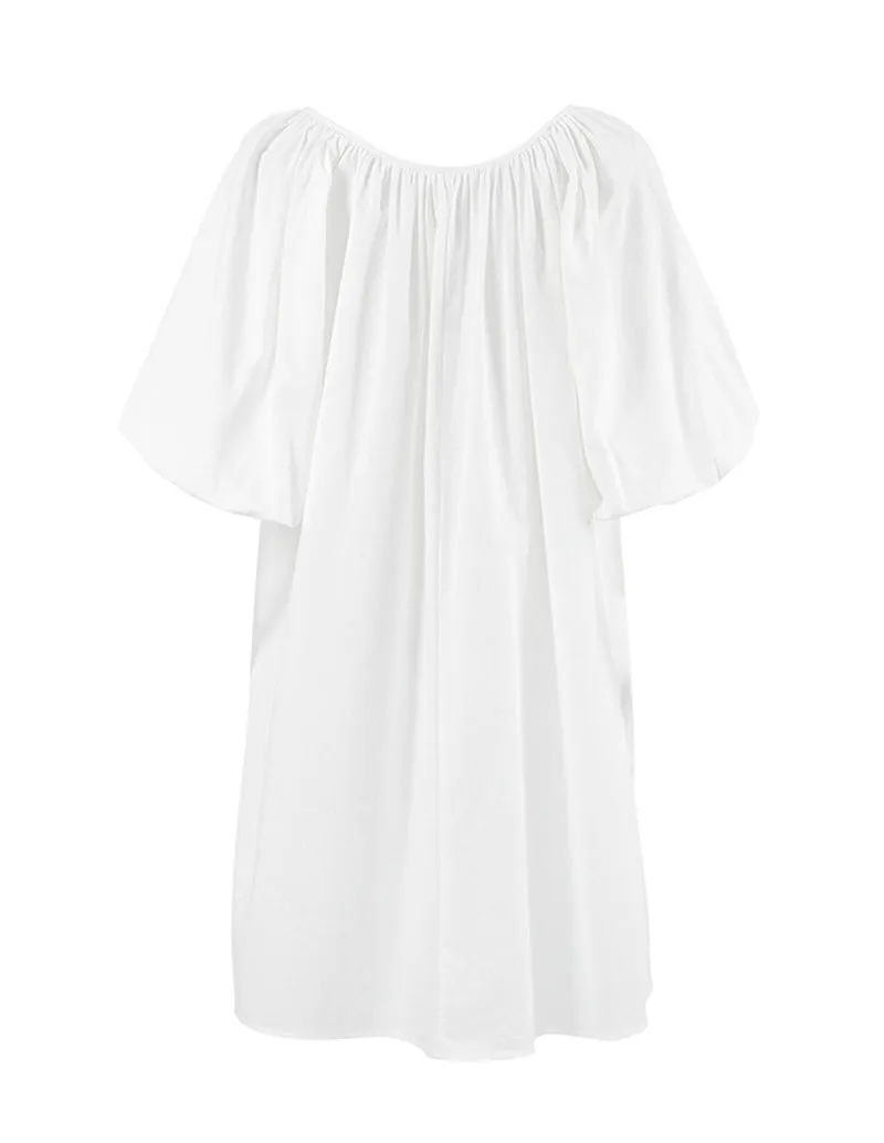 Comfort Cotton Bubble Sleeve Nightgowns