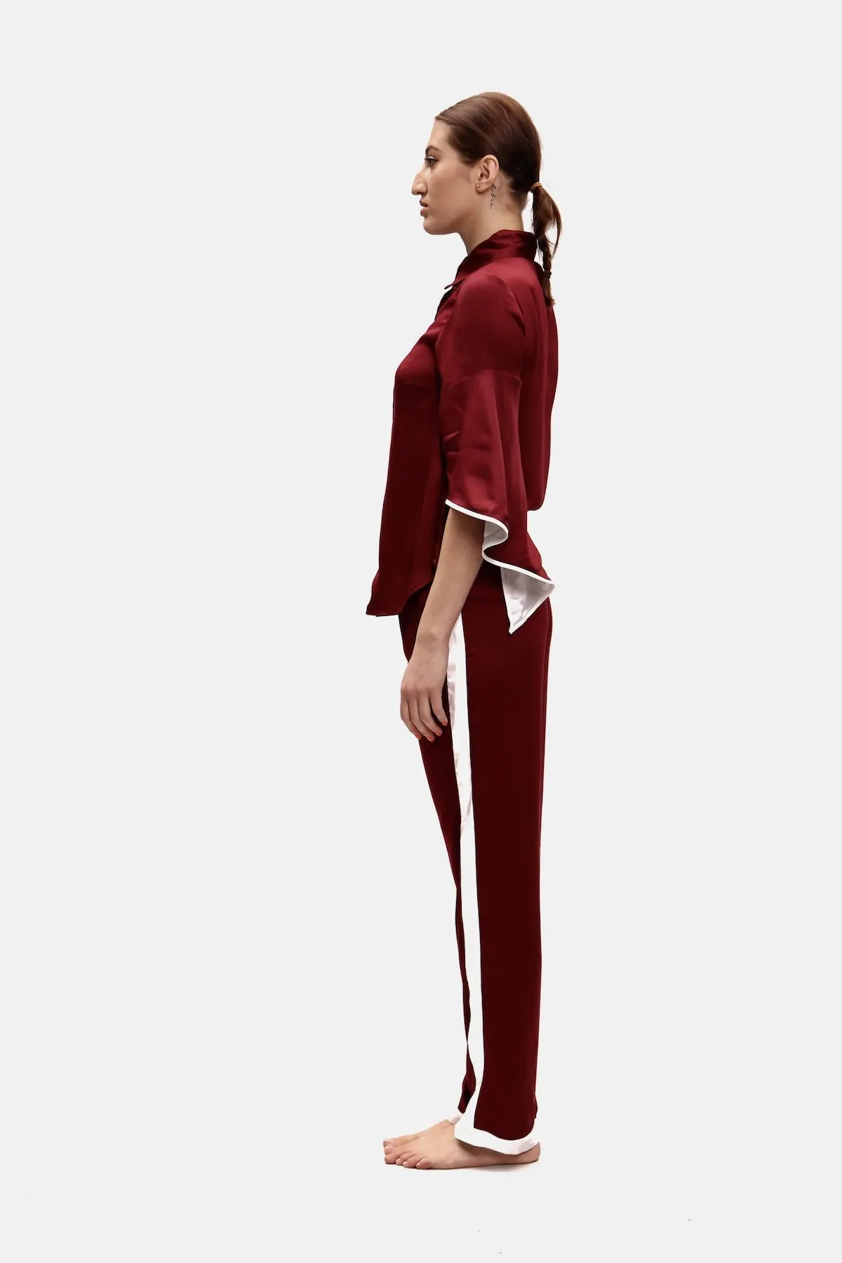 Cotton and Silk Night Suit