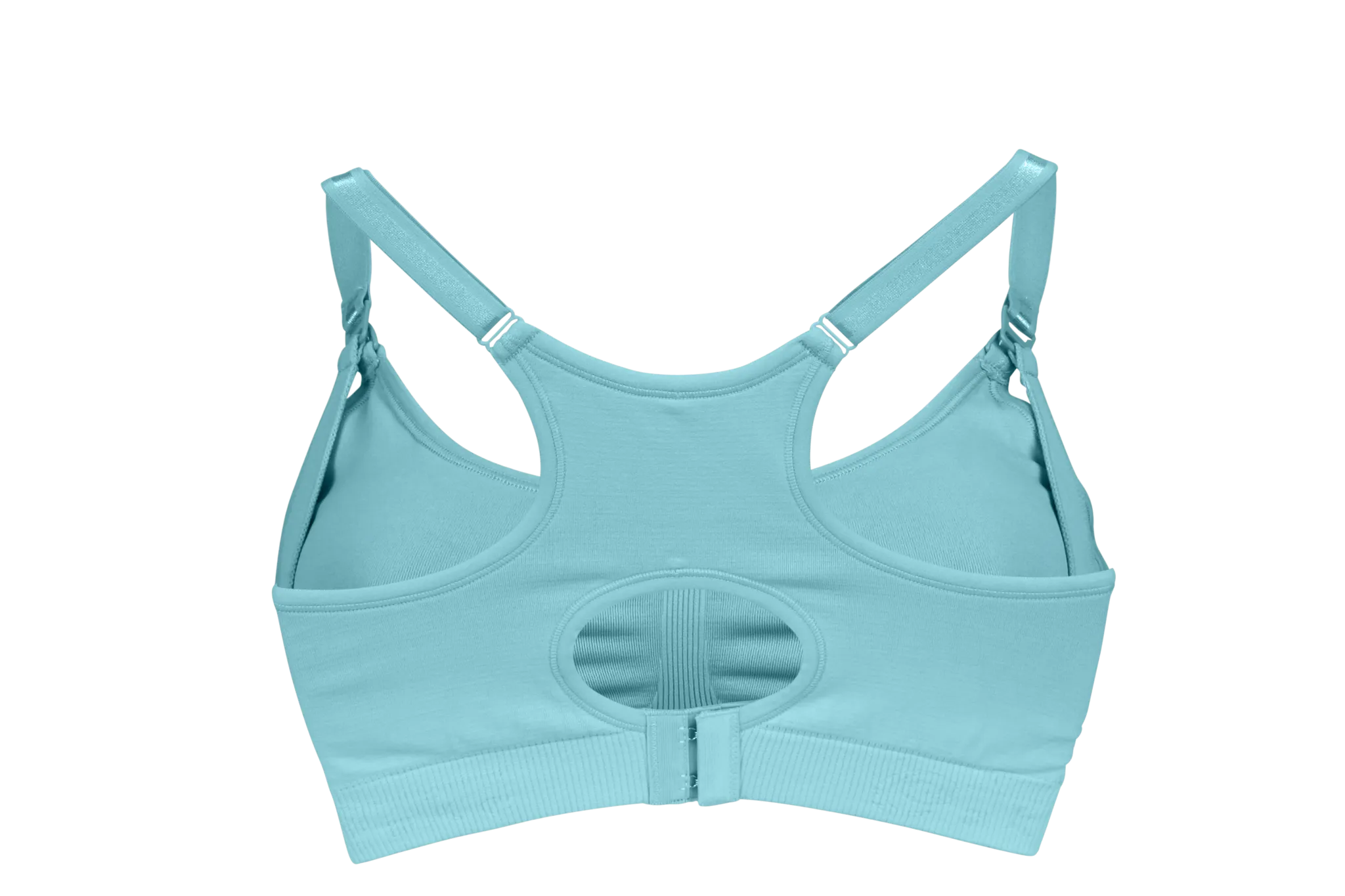 Cotton Candy Nursing Maternity Sleep Bra Aqua Blue - Cake