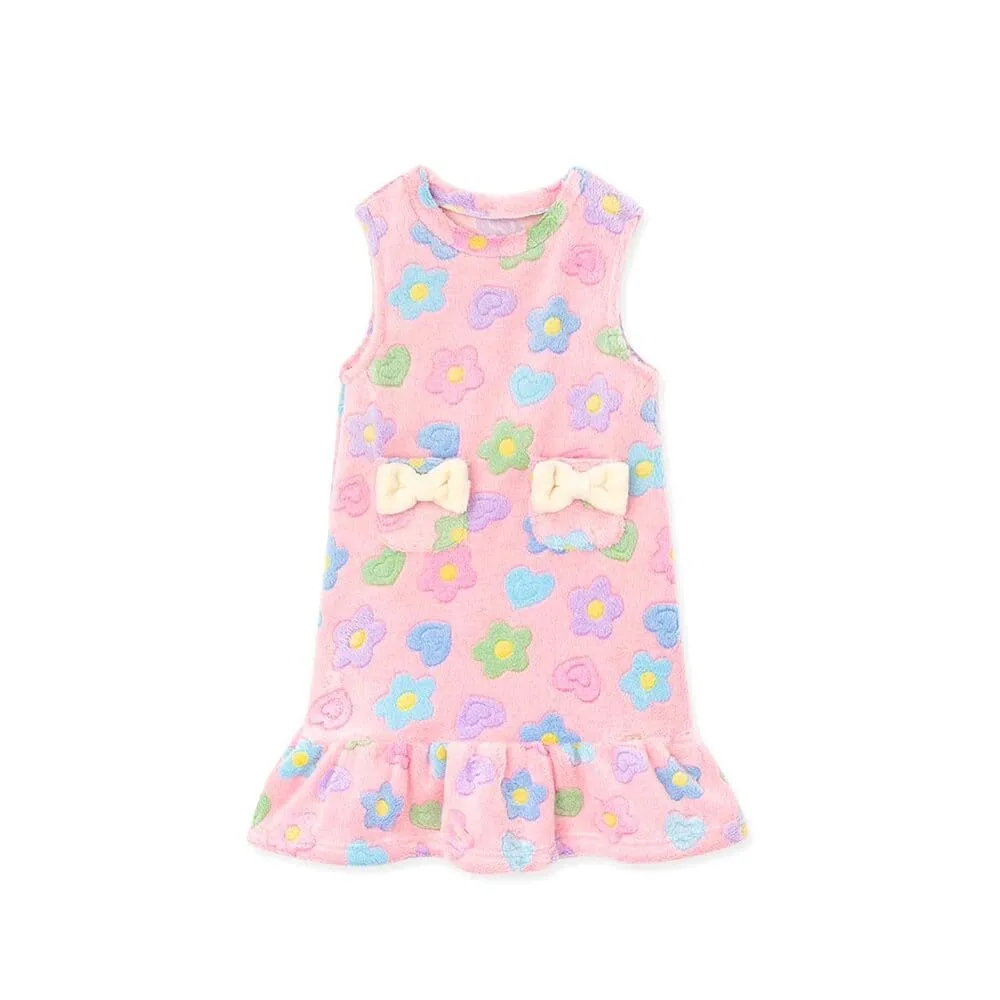 'Cozy Ribbon' Homewear Pajama Dress