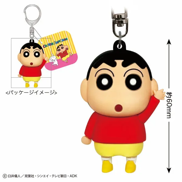 crayon shinchan 3D key holder (Shin-chan / Shiro / Buriburizaemon / Pajamas Shin-chan) 蠟筆小新 鎖匙扣 吊飾 掛飾 TOSHINPACK