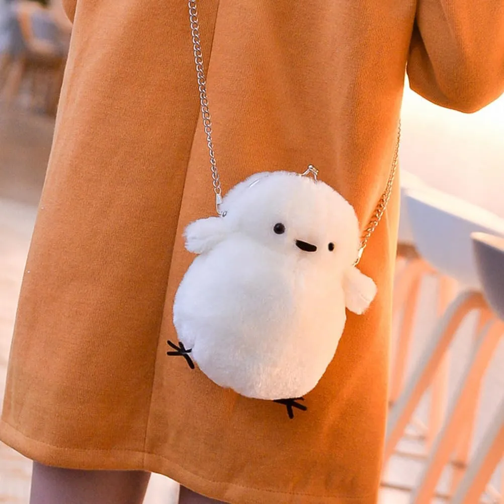 Crossbody Bag Cross Body Purse Cartoon Shoulder Bag Cartoon Messenger Bag Plush Shoulder Bag The Chain