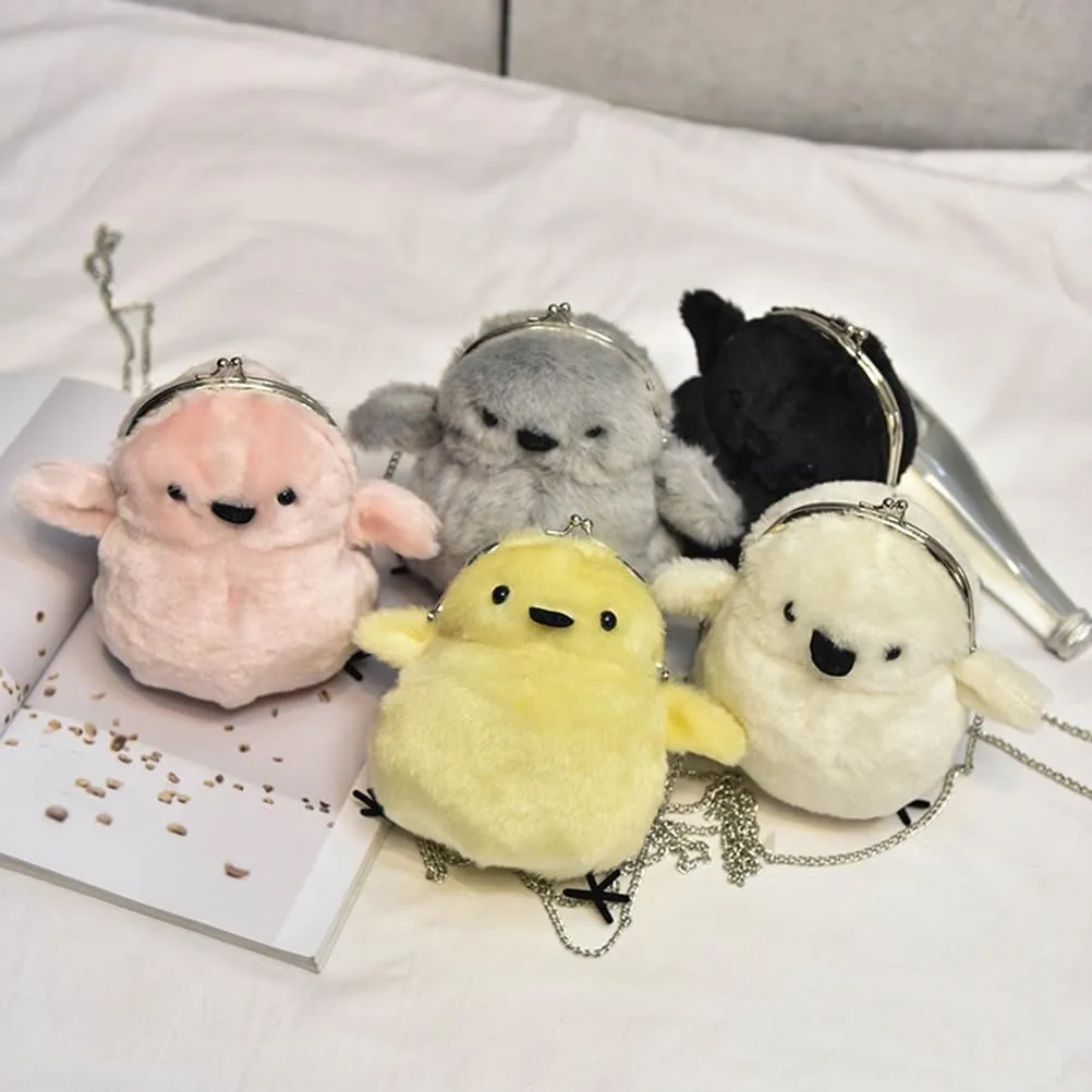 Crossbody Bag Cross Body Purse Cartoon Shoulder Bag Cartoon Messenger Bag Plush Shoulder Bag The Chain
