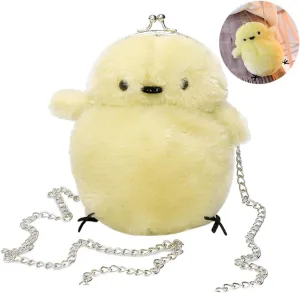 Crossbody Bag Cross Body Purse Cartoon Shoulder Bag Cartoon Messenger Bag Plush Shoulder Bag The Chain
