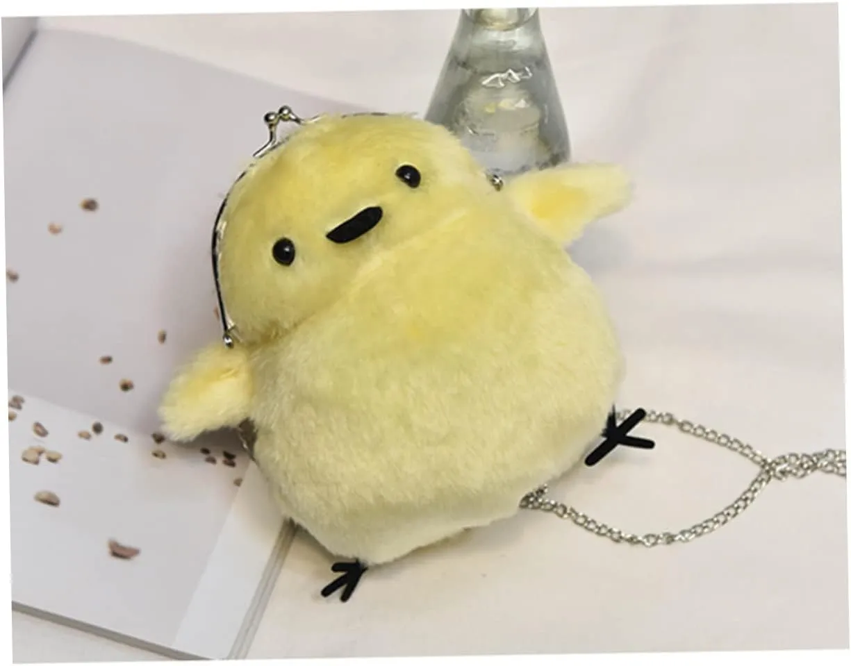 Crossbody Bag Cross Body Purse Cartoon Shoulder Bag Cartoon Messenger Bag Plush Shoulder Bag The Chain