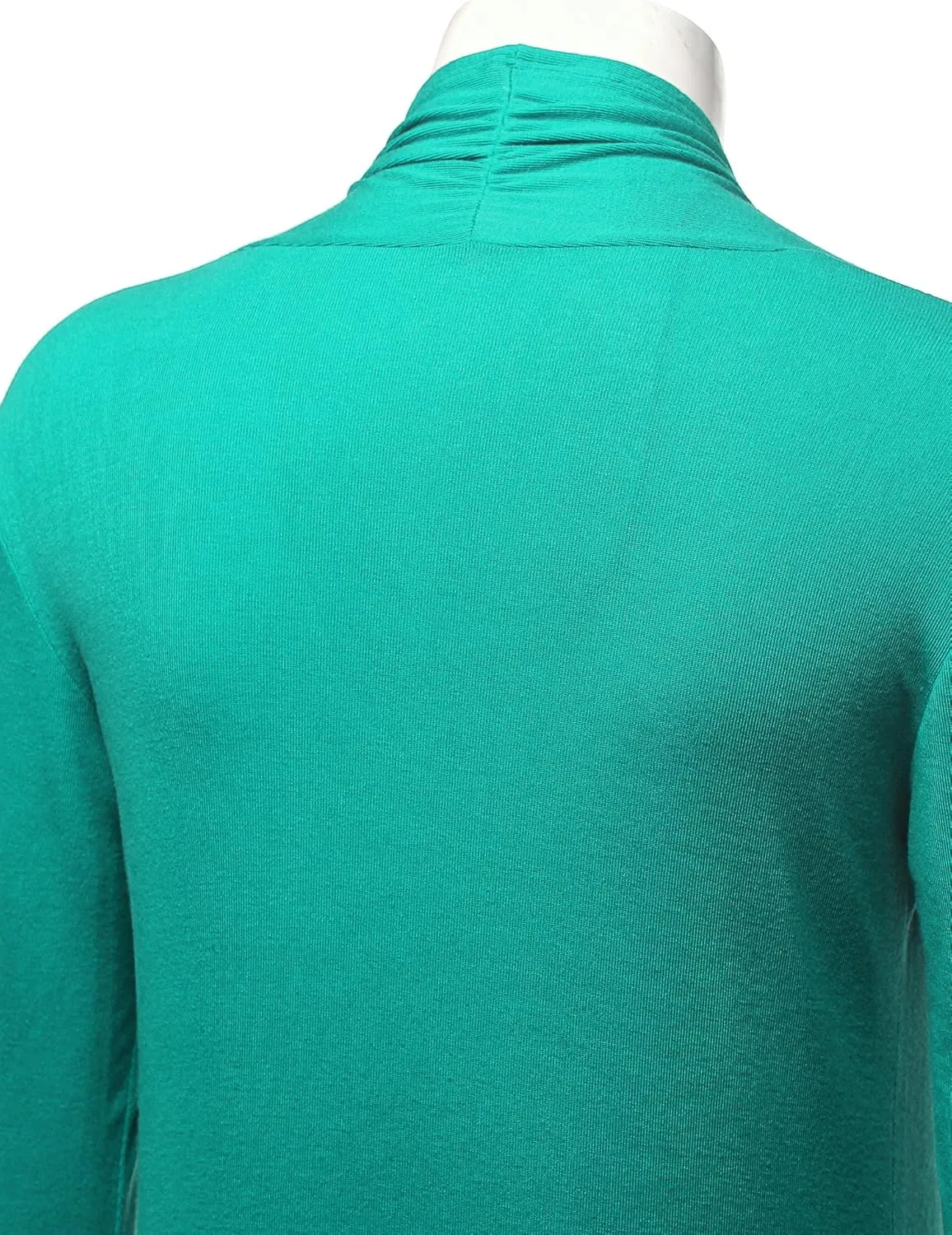 CTC Womens Solid Long Sleeve Open Front Long Cardigan
