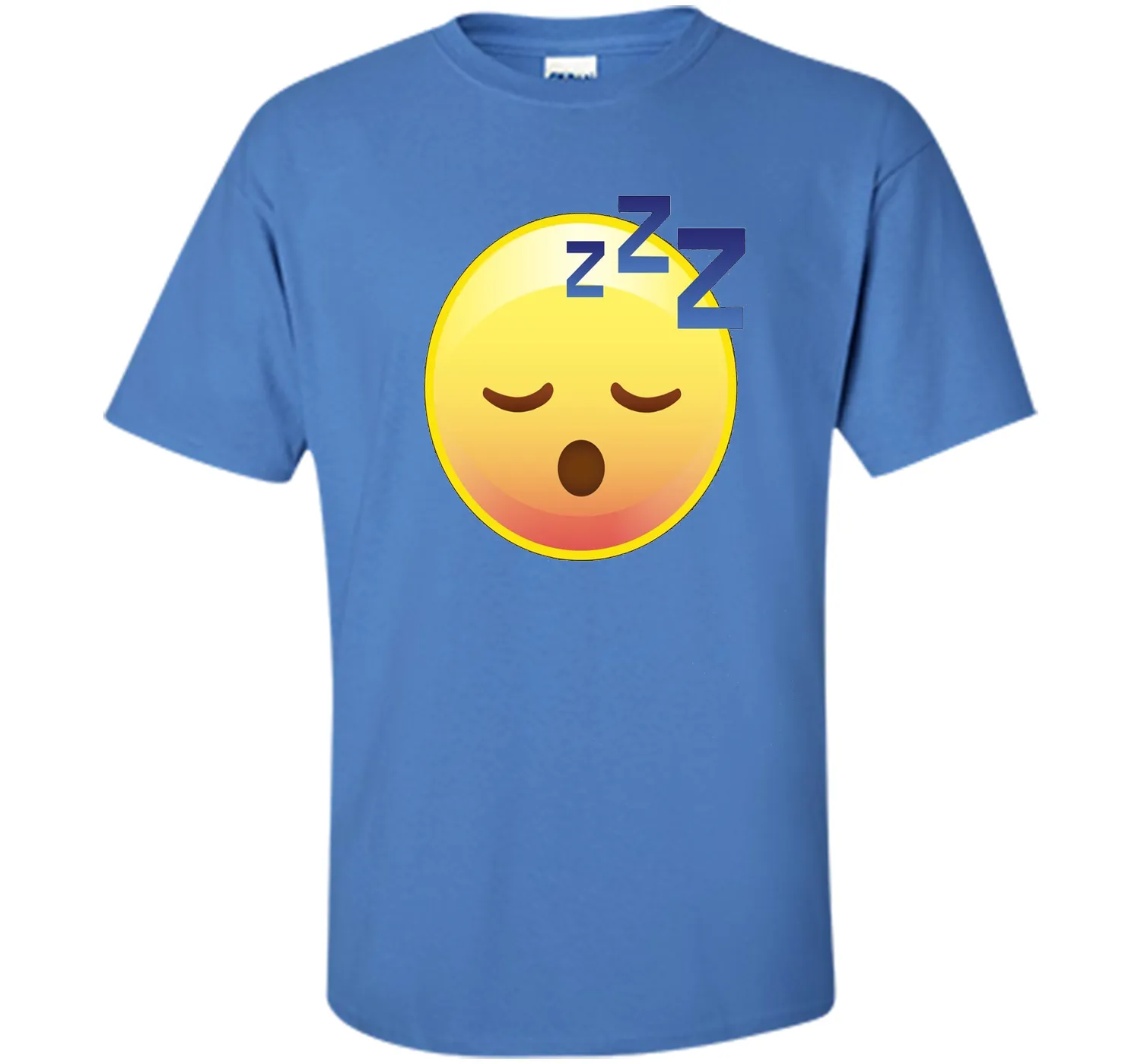 Cute Sleeping Emoji Zzz T-Shirt - Perfect for Pajamas &amp; PJs