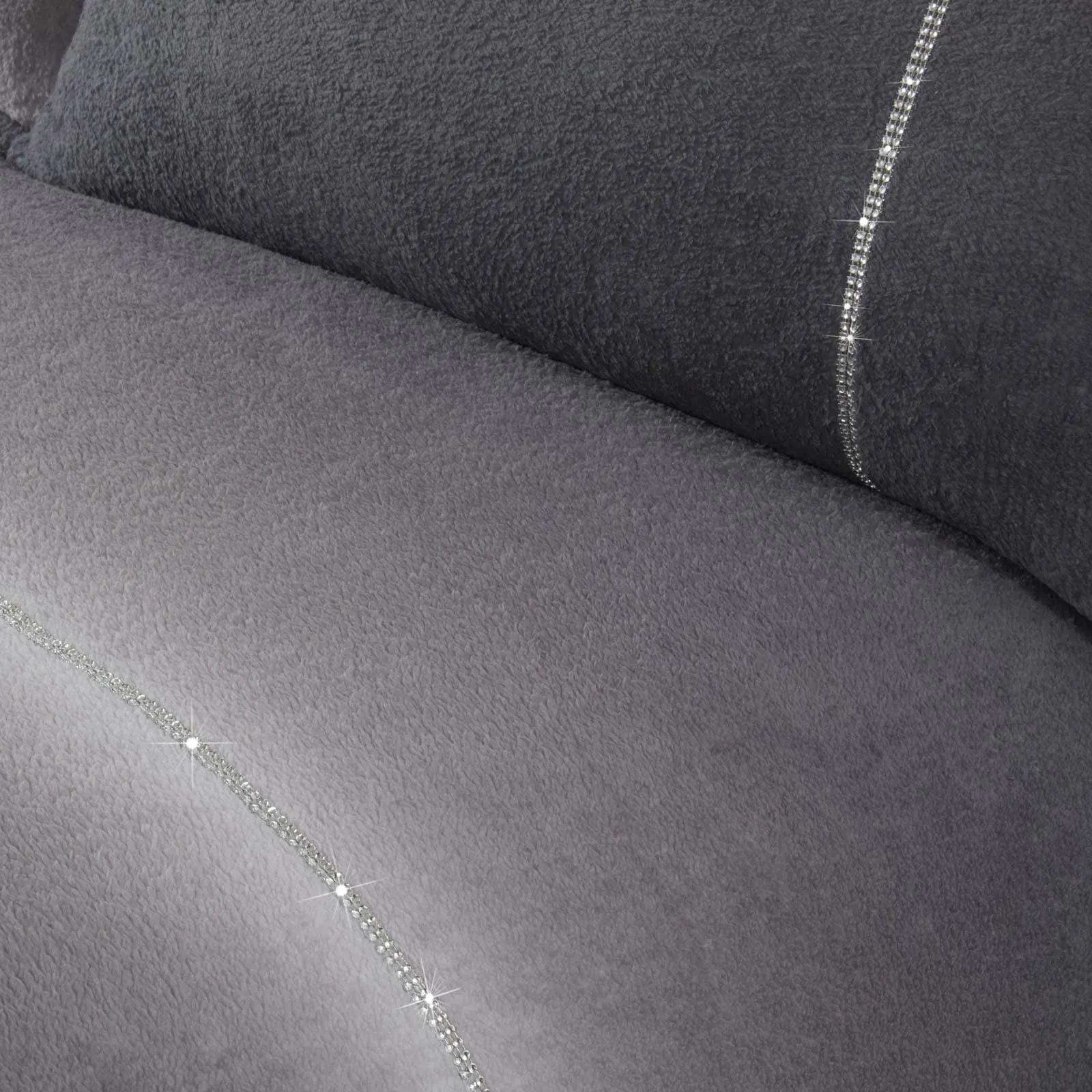 Diamante Teddy Duvet Cover Set