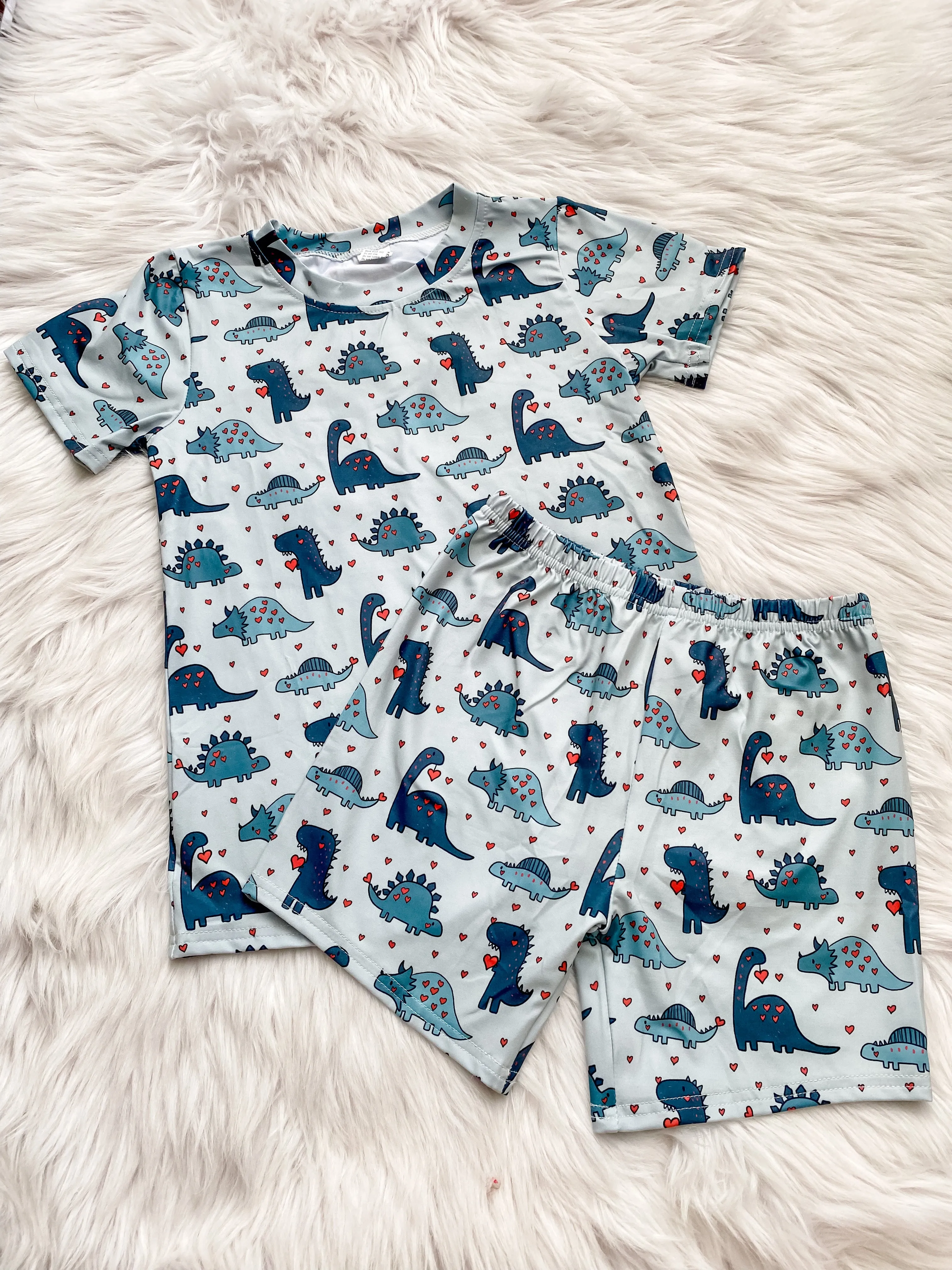Dino Love Pajamas