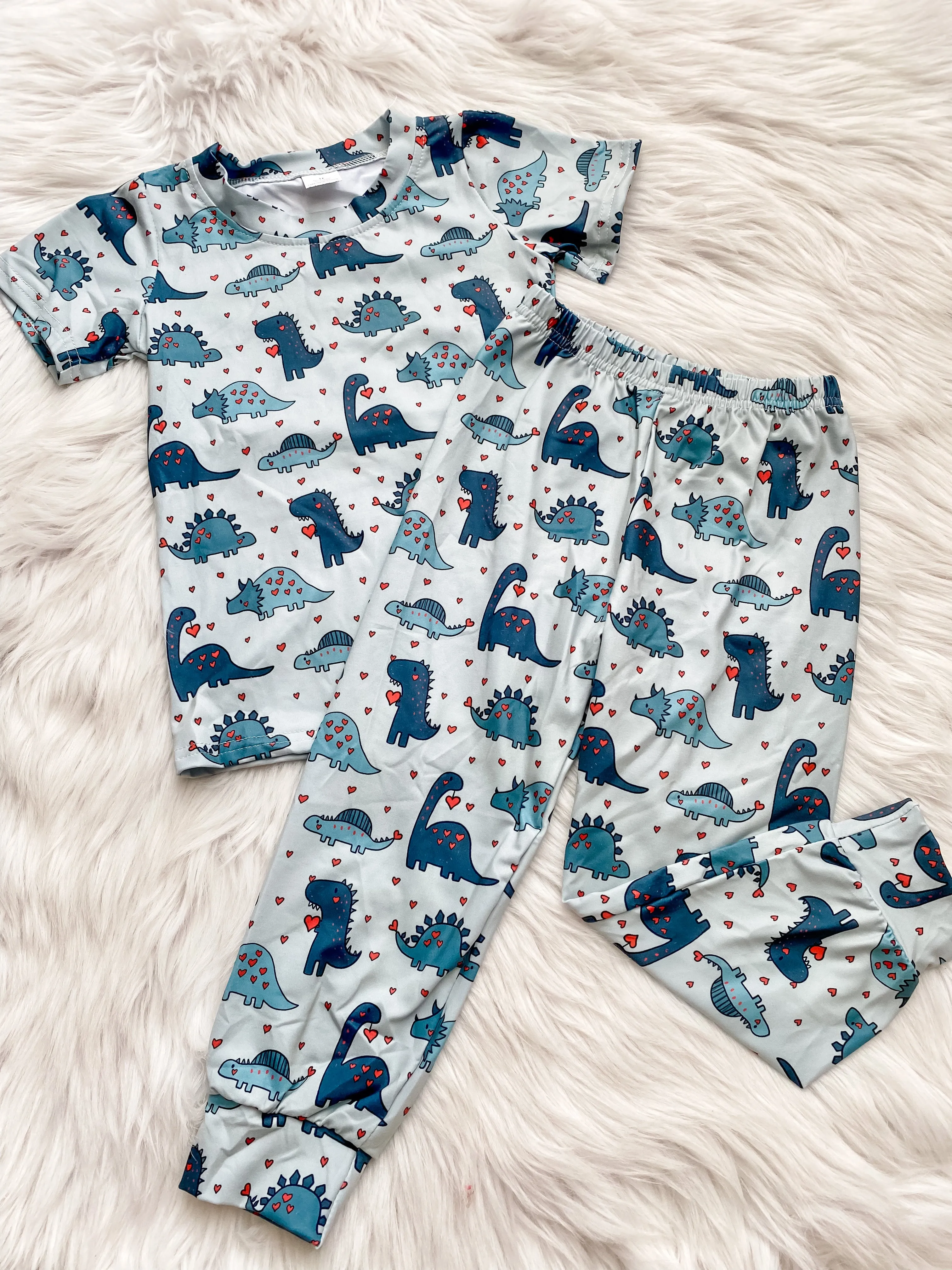 Dino Love Pajamas