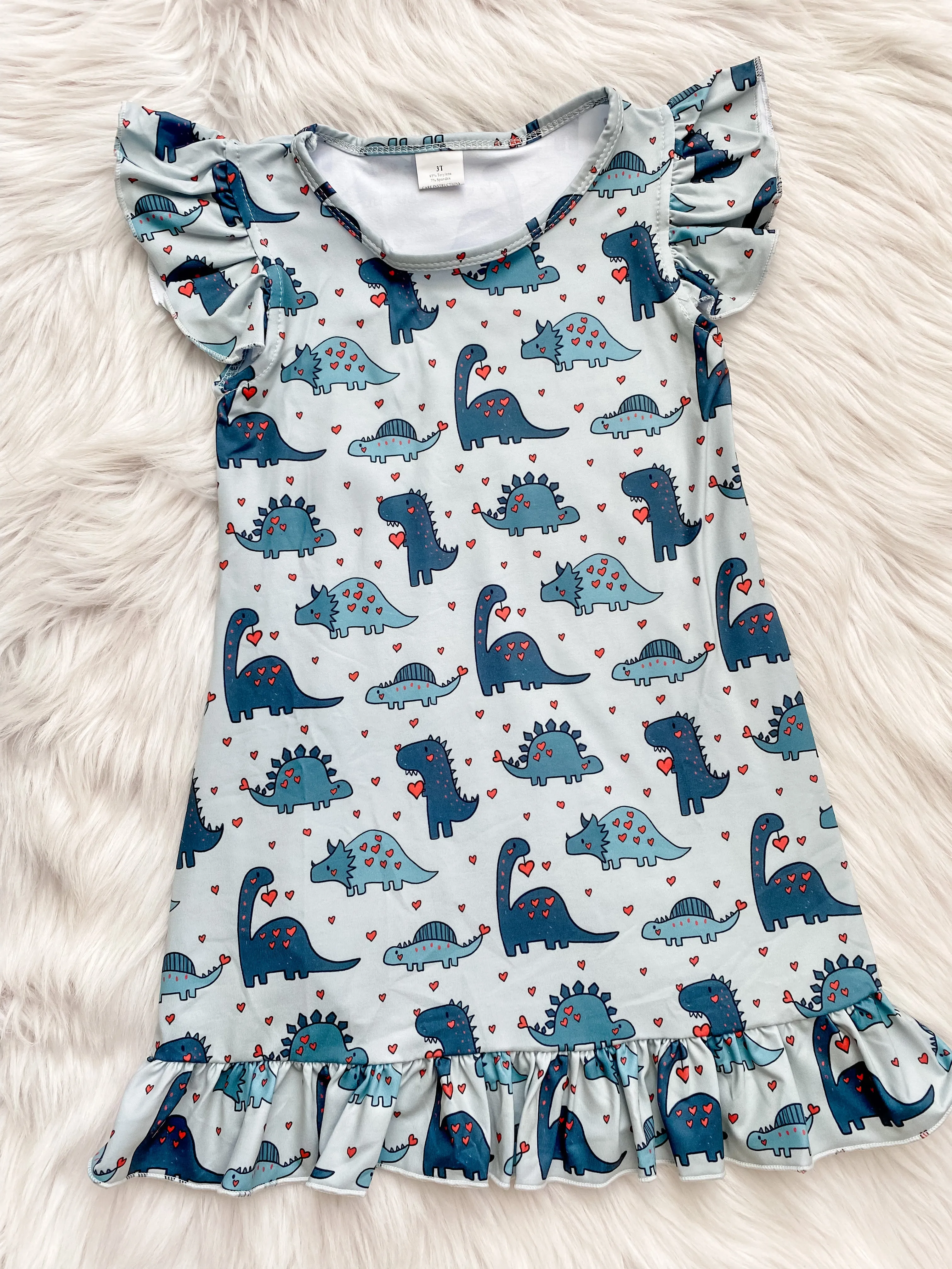 Dino Love Pajamas