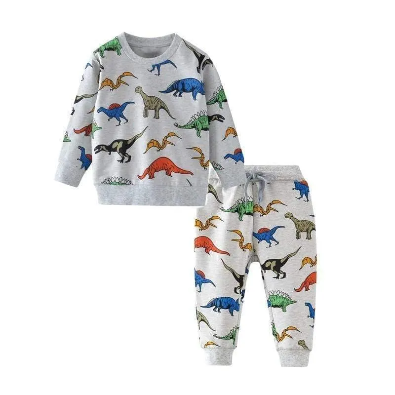 Dinosaur Print Pajamas