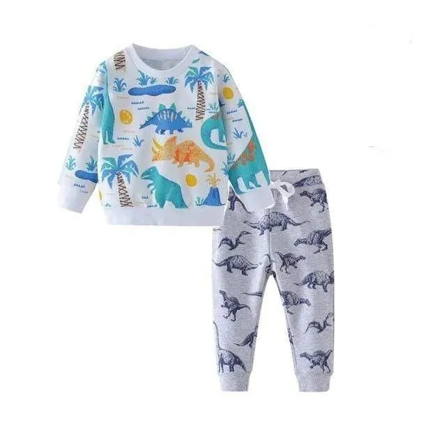 Dinosaur Print Pajamas